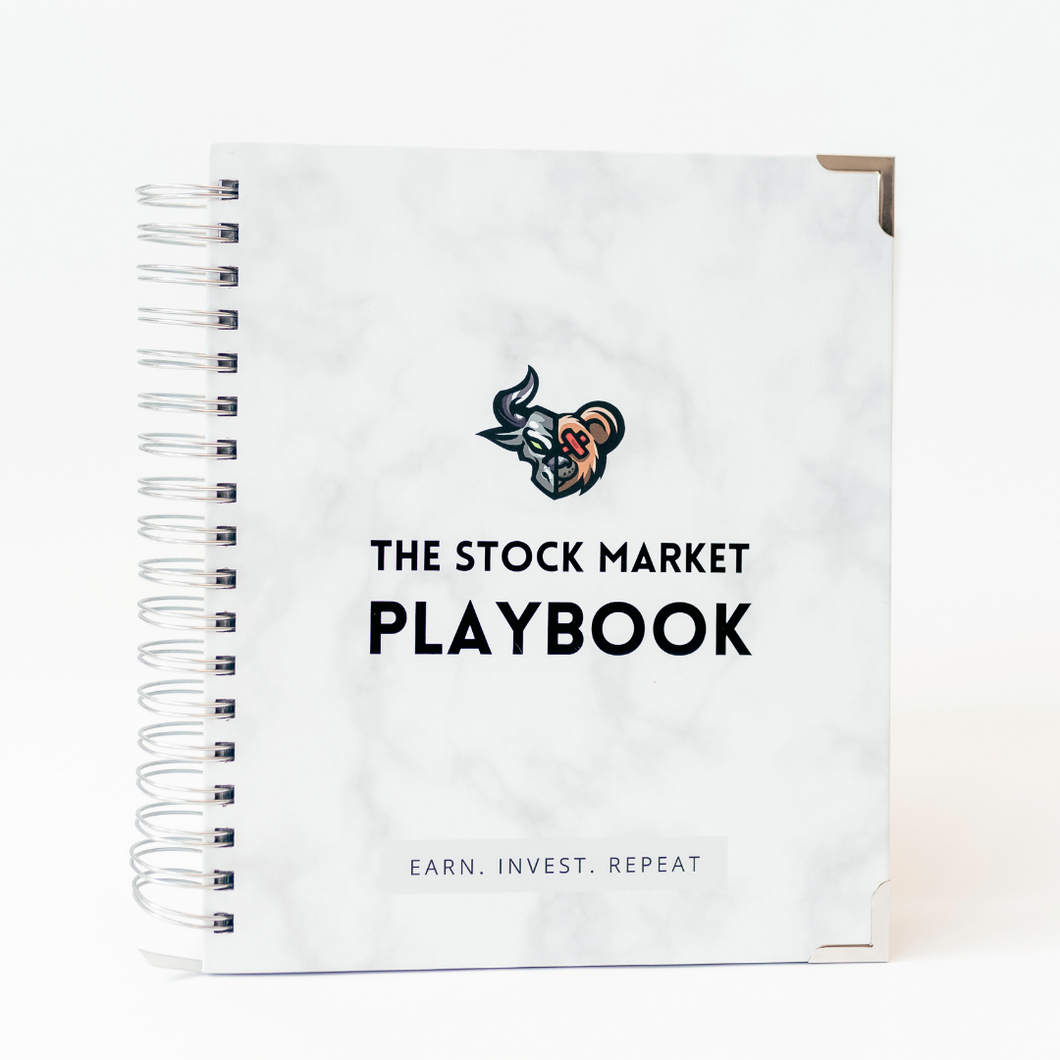 The Stock Market Playbook (Planner/Notebook)
